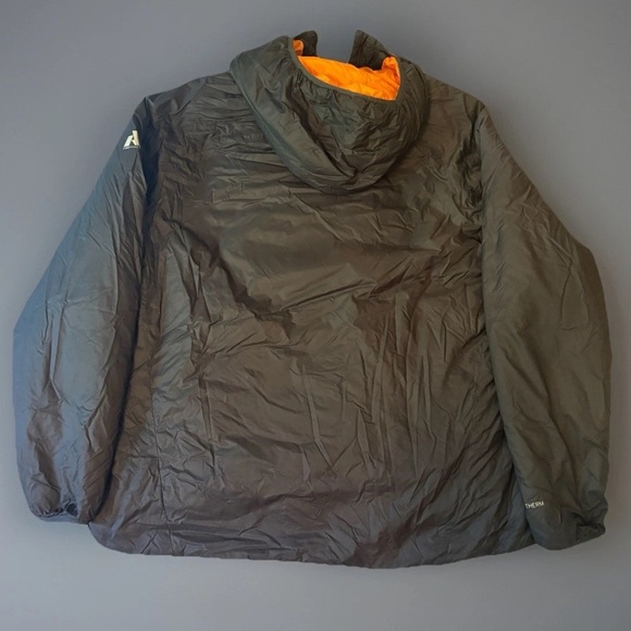 Eddie Bauer Men’s EverTherm Down Hooded Jacket Grey Size 2XL - Picture 2 of 10